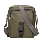 Borsa a tracolla uomo 100% PU Leather PCL3018-GREEN Northampton Polo Club