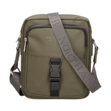 Borsa a tracolla uomo 100% PU Leather PCL3018-GREEN Northampton Polo Club