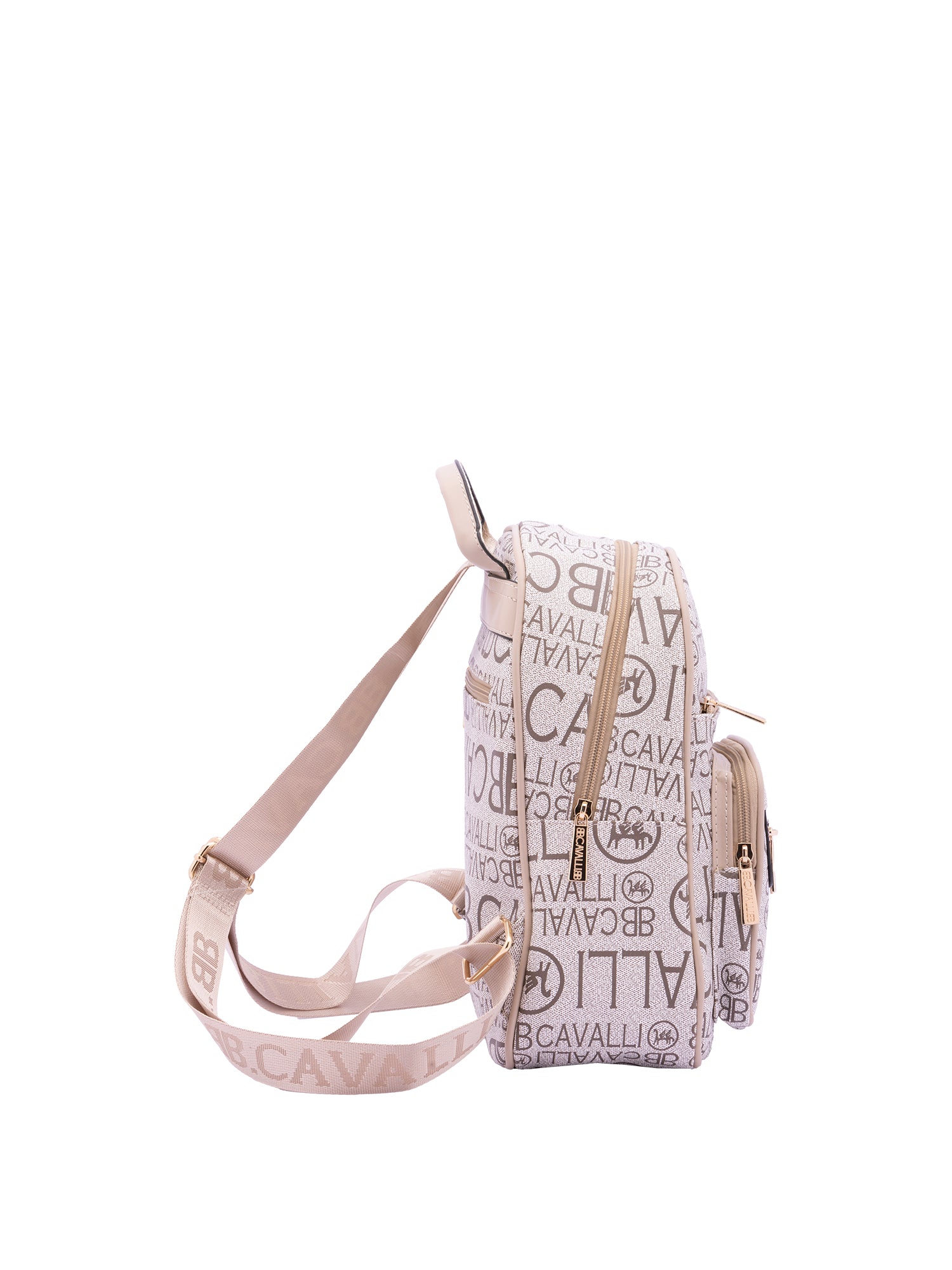 Zaino da donna in ecopelle Casual BC1372-ALBICOCCA B Cavalli