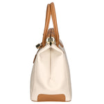 Aleria Borsa a mano da donna Vera pelle 8005-D37 LATTE D44 CUOIO Gave Lux
