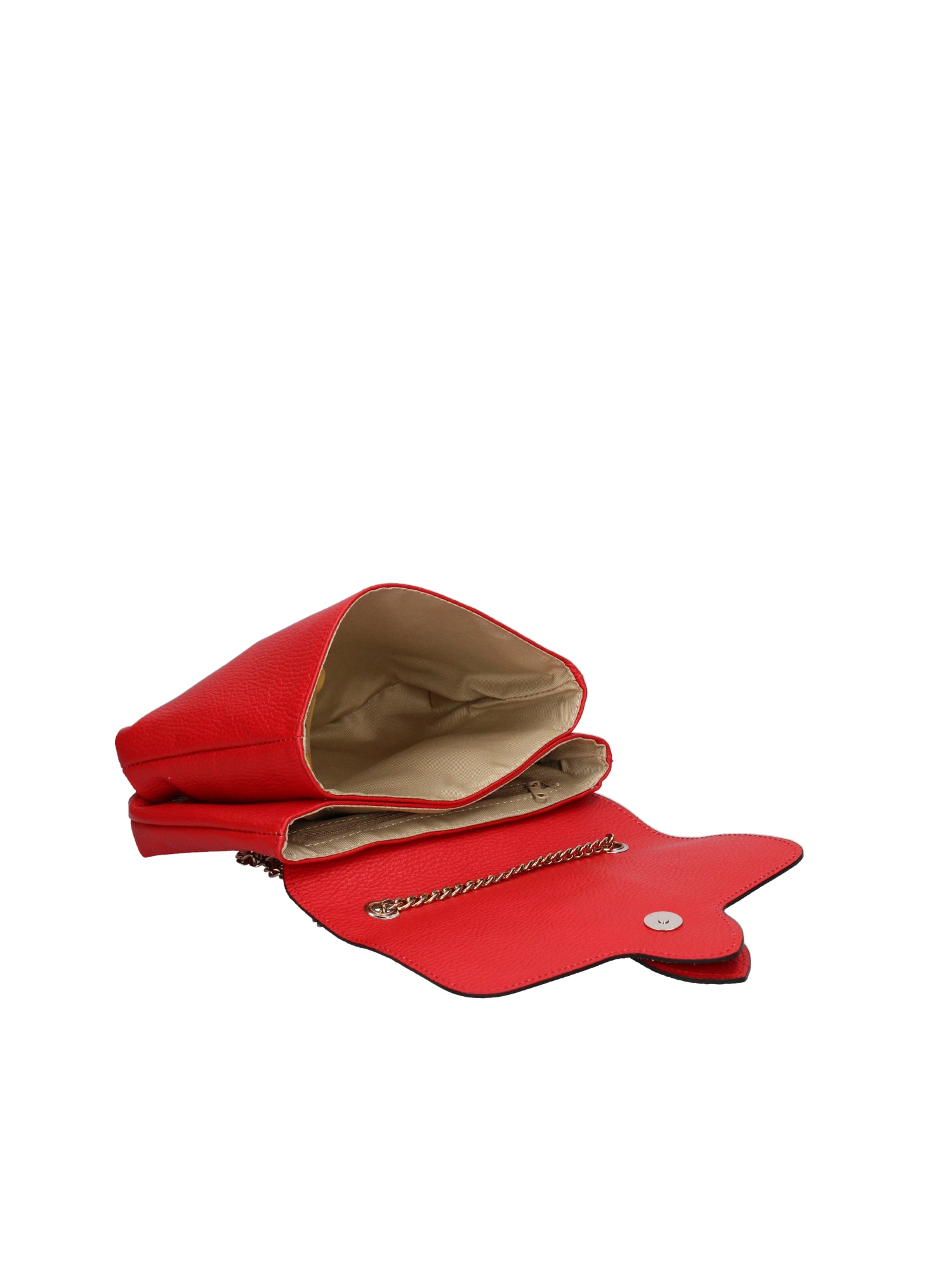 Caelia Borsa a tracolla da donna Vera pelle 194942-ROSSO+ROSSO Gave Lux