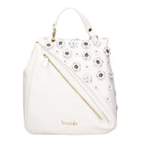 Zeffira Elite B17244-BIANCO Zaino da donna in vera pelle Braccialini