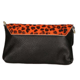 Safira Borsa a mano da donna Vera pelle 04760-LEO P ARANCIONE Gave Lux