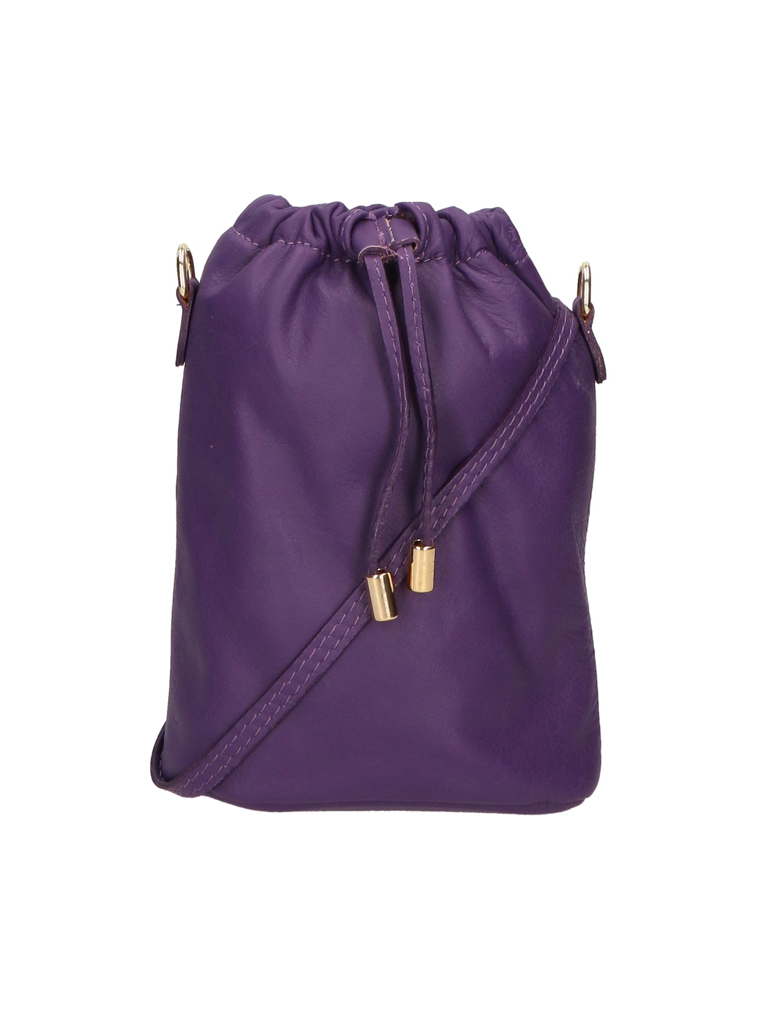 Angela Borsa a sacca da donna Vera pelle 05412-S45 VIOLA Gave Lux
