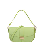 Borsa a spalla da donna Vera pelle 07229-L260 PISTACCHIO Roberta Rossi