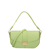 Borsa a spalla da donna Vera pelle 07229-L260 PISTACCHIO Roberta Rossi