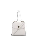 Borsa a mano da donna 100% pelle 07204-L119 GRIGIO CHIARO Viola Castellani