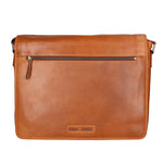 Borsa da lavoro uomo in vera pelle RFID HILB-400-CUOIO Hill Burry