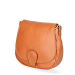 Bianca Borsa a tracolla da donna Vera pelle 10016 1020-S17 CUOIO SCURO Gave Lux