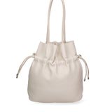 Borsa a spalla da donna 100% PVC F6717-2-BEIGE David Jones