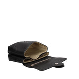 Caelia Borsa a tracolla da donna Vera pelle 194942-NERO+ROSSO Gave Lux