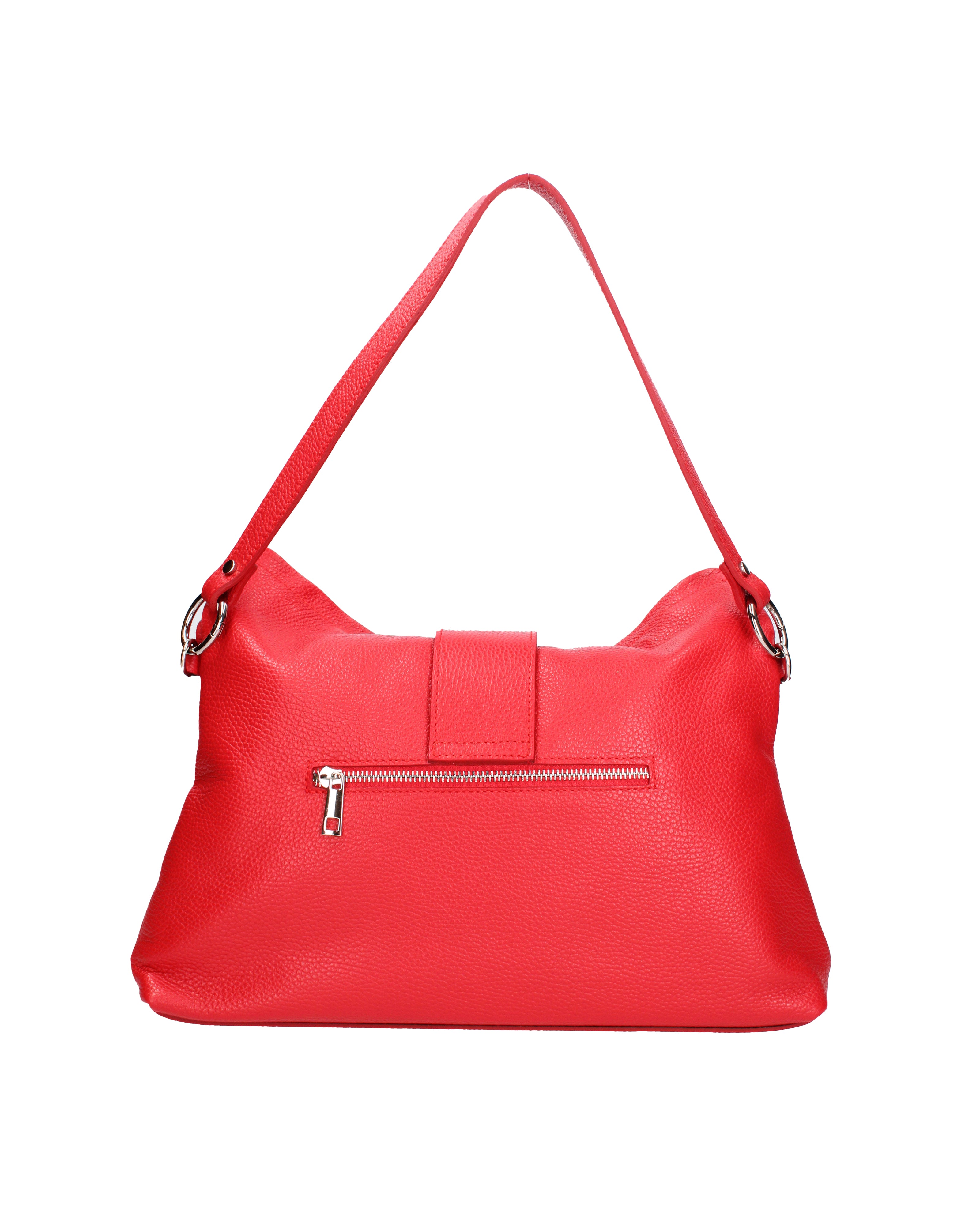 Grace Borsa a spalla da donna Vera pelle 07158-D58 ROSSO FUOCO Viola Castellani