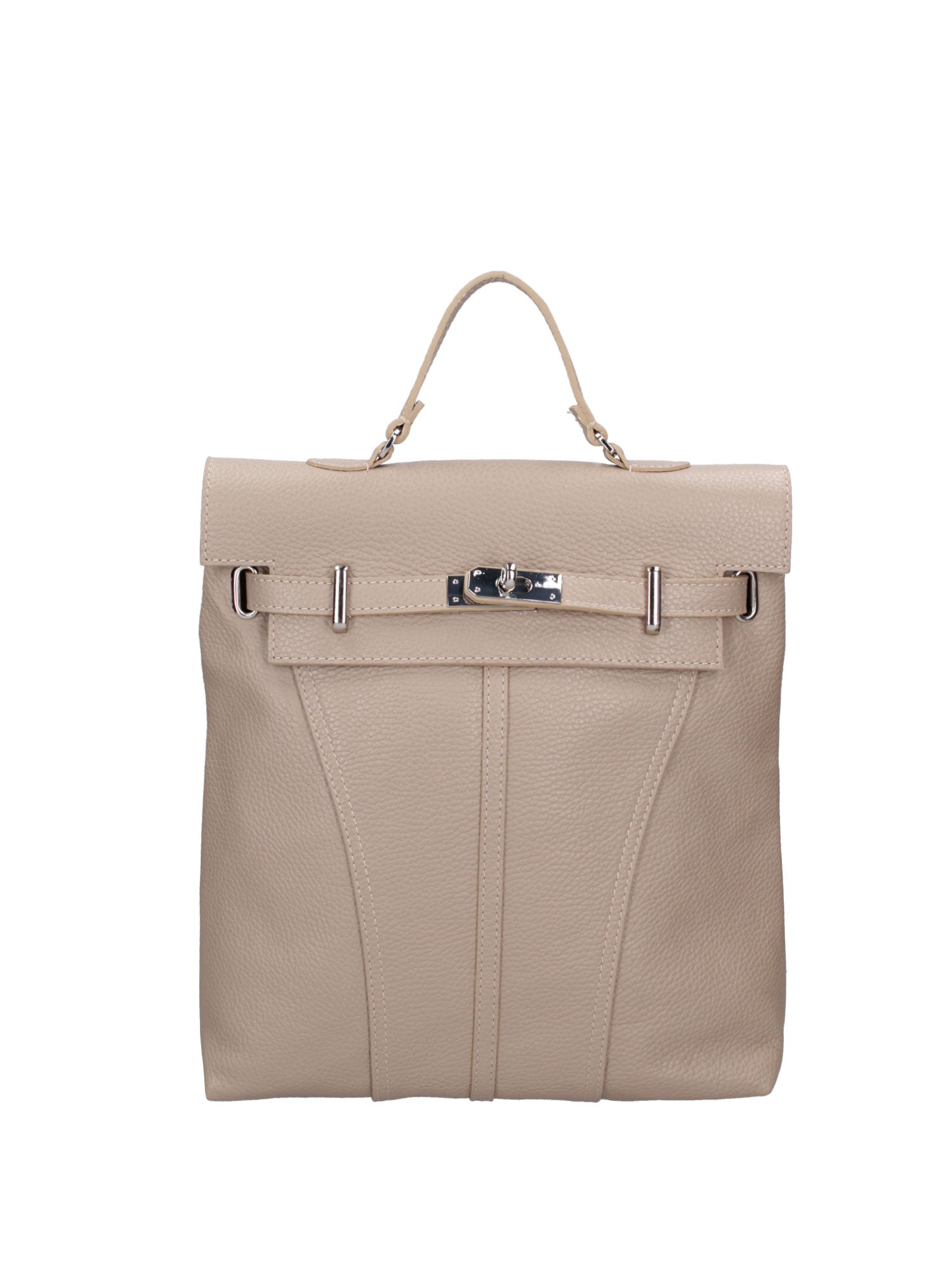 Borsa a mano da donna Vera pelle 07248-D05 CAPPUCCINO Roberta Rossi
