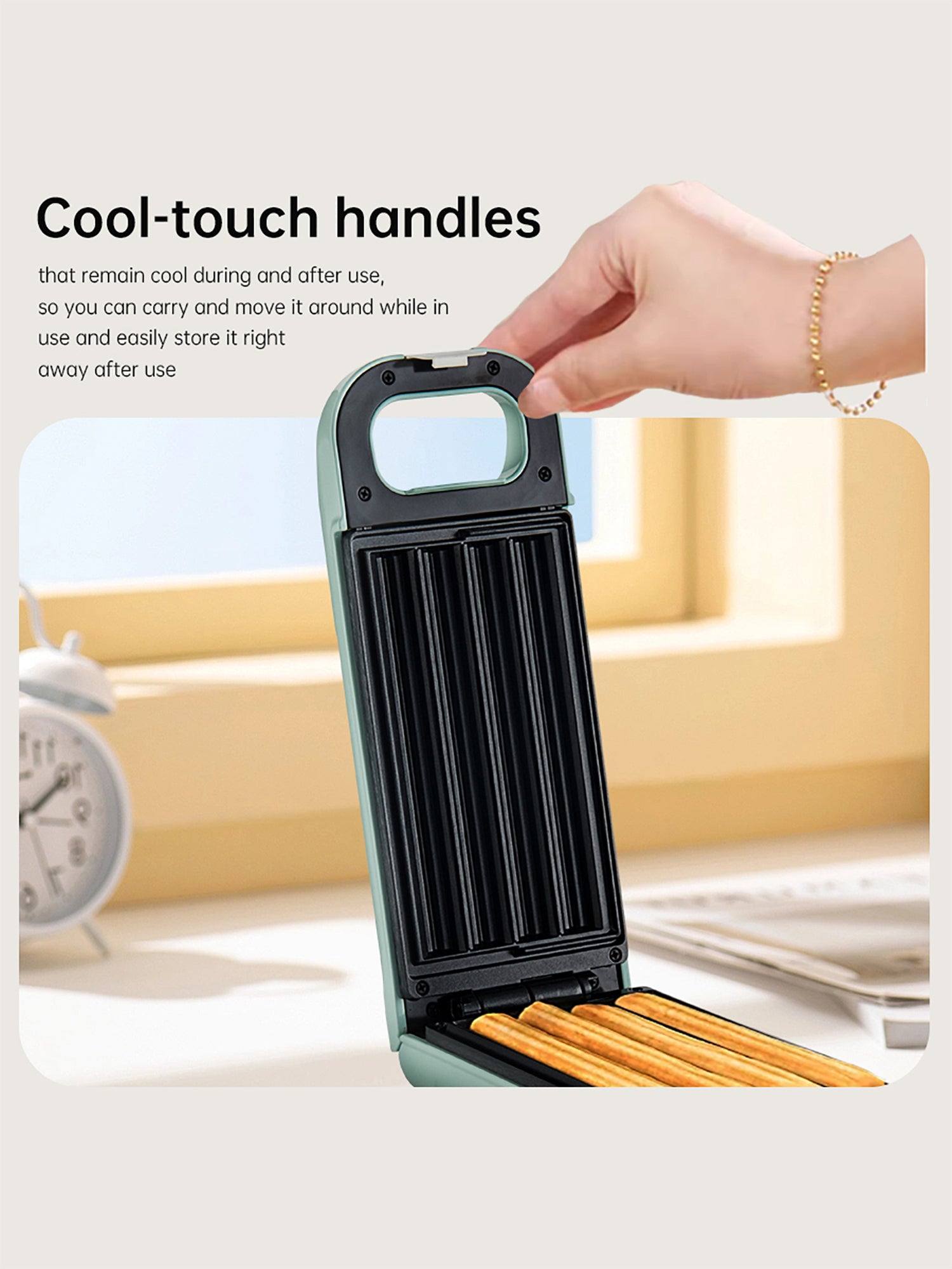 Macchina per Churros Plastica e Teflon BLA-1118-Azure Volkshin