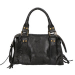Erisia Borsa a spalla da donna Vera pelle 06091-NERO Gave Lux