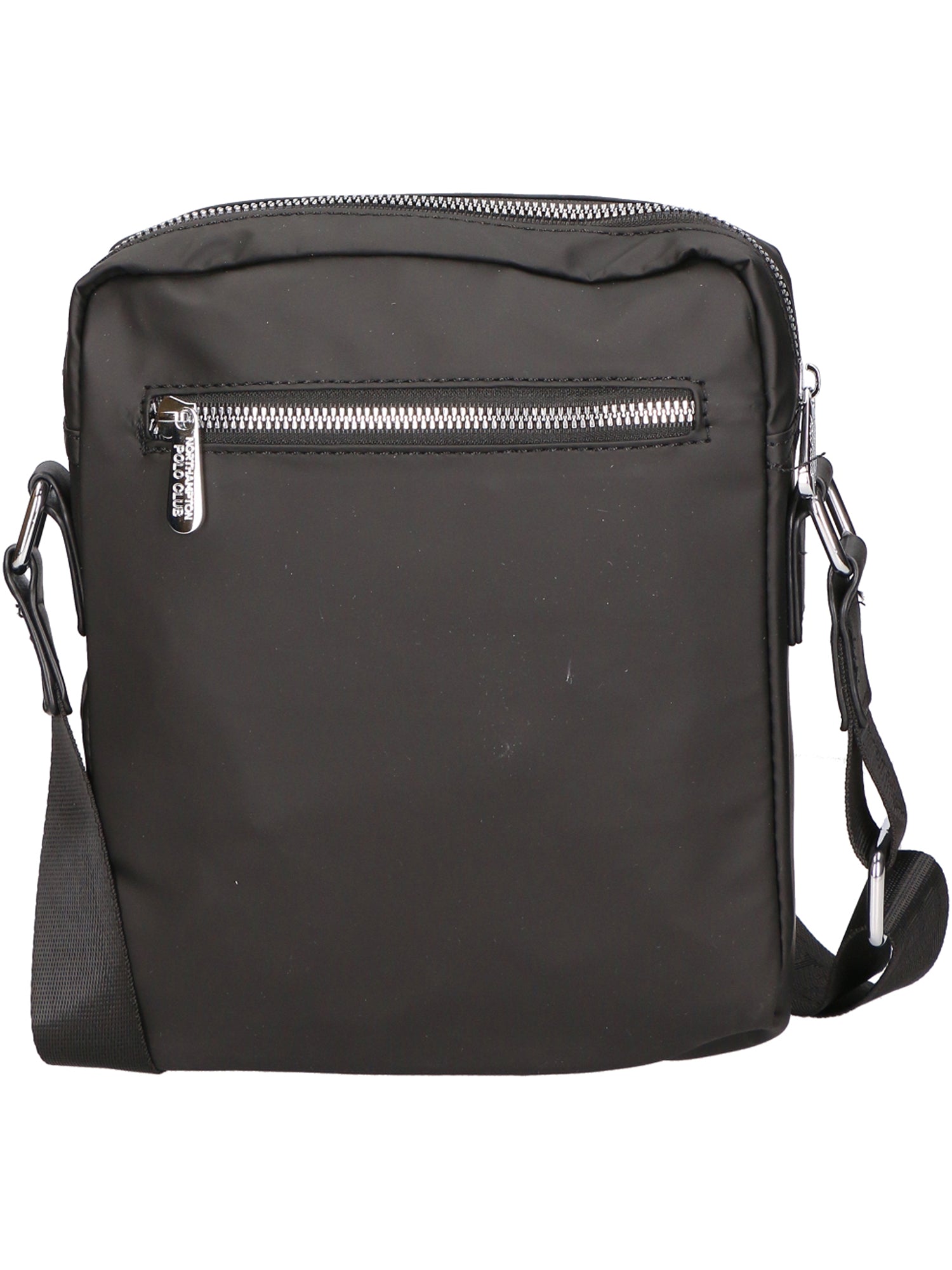 Borsa a tracolla uomo 100% pelle PU PCL3020-BLACK Northampton Polo Club