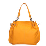 Ereba Borsa a mano da donna Made in Italy 100% pelle 3305-S04 GIALLO Gave Lux