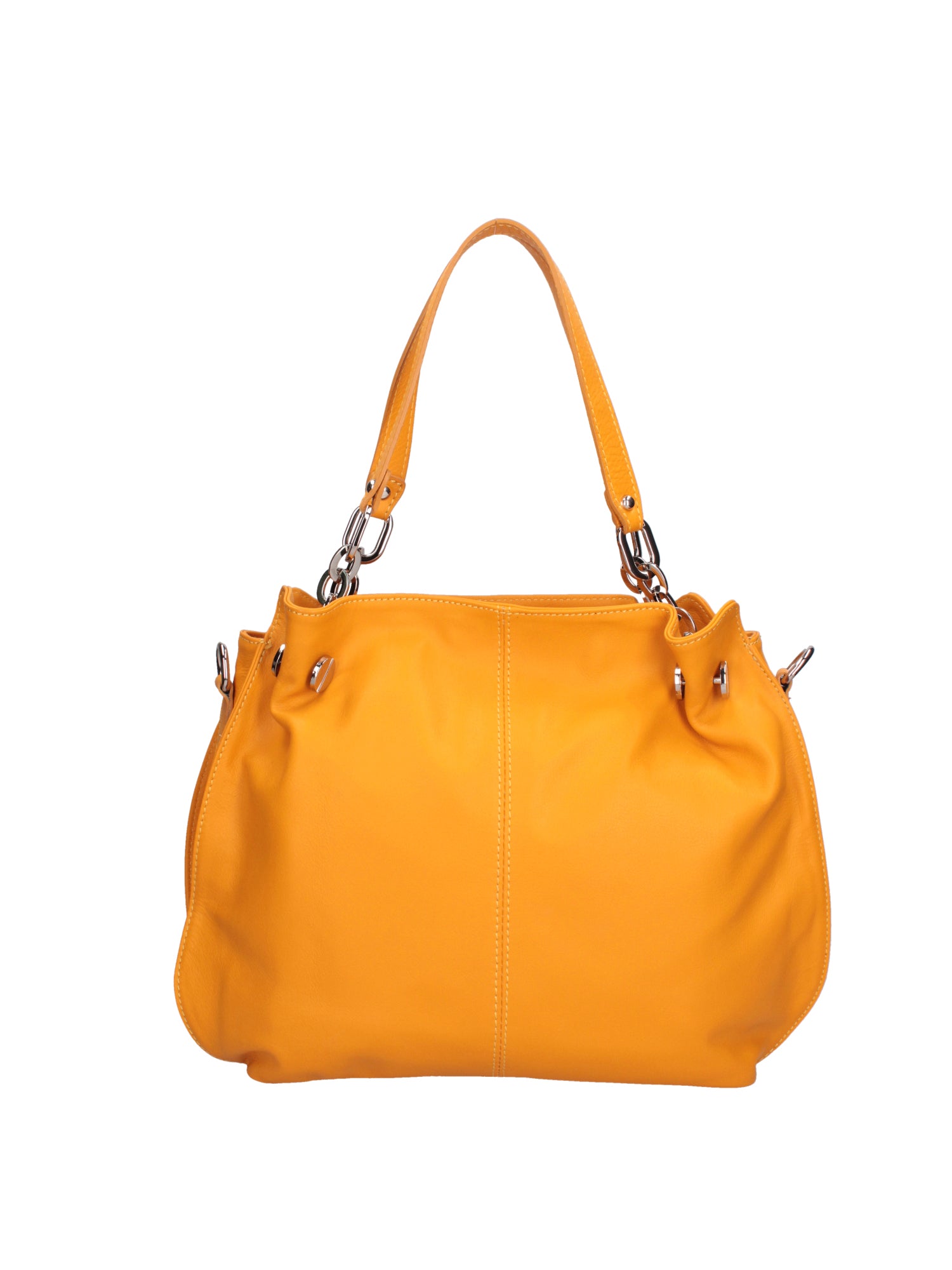 Ereba Borsa a mano da donna Made in Italy 100% pelle 3305-S04 GIALLO Gave Lux