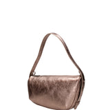 Borsa a spalla da donna Vera pelle e metallo 07228-L005 BRONZO Roberta Rossi