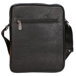 Borsa a tracolla uomo in pelle PU Casual PCL3001-BLACK Northampton Polo Club