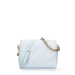 Borsa a spalla da donna Ecopelle DC3122-2-LIGHTBLUE Diana&co