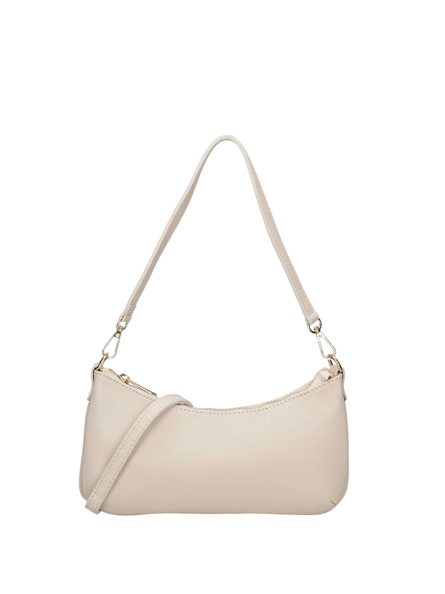 Oriane Borsa a spalla da donna Vera Pelle 07400-D37 LATTE Gave Lux
