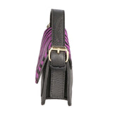 Aleide Borsa a mano da donna Vera pelle 04858-ZEBRA FUXIA Gave Lux