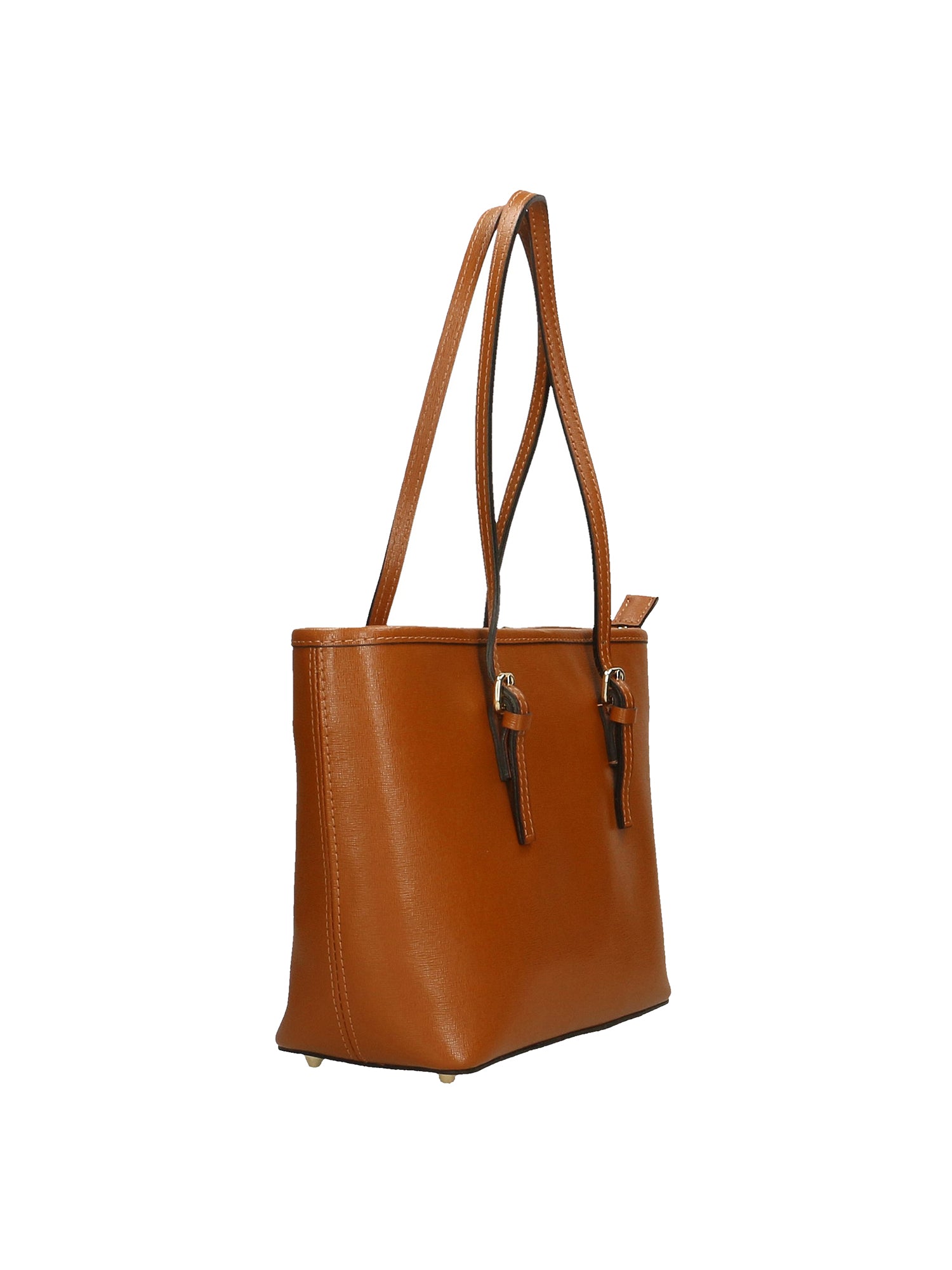 Chantal Borsa a spalla da donna Vera pelle 3303-SF17 CUOIO SCURO DARK COGNAC Gave Lux