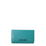 Portafoglio donna vera pelle Casual 455-131-TURCHESE Pierre Cardin