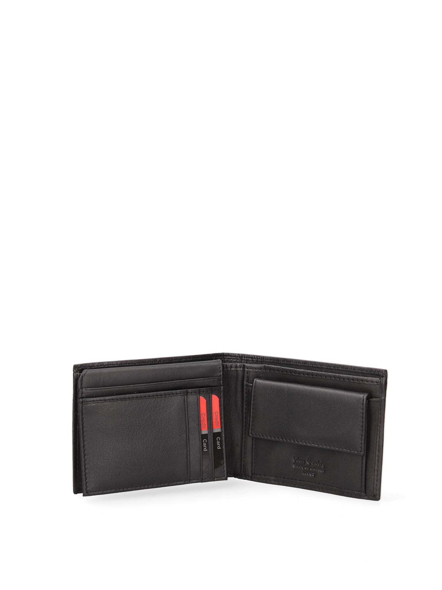 Portafoglio uomo in vera pelle Sfoderato 8806-95-NERO Pierre Cardin