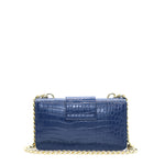 Jesolo Borsa a tracolla donna Ecopelle vegana VC-210-BLU NAVY 19V69 Italia