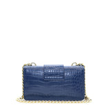 Jesolo Borsa a tracolla donna Ecopelle vegana VC-210-BLU NAVY 19V69 Italia
