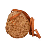 Laurenzia Borsa a tracolla da donna Rattan 88011-MIX Gave Lux