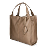 Aelia Borsa a spalla da donna Vera pelle 3312-D40 TAUPE TAUPE Gave Lux