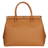 Aleria Borsa a mano da donna Vera pelle 8005-D44 CUOIO Gave Lux