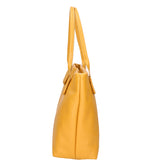 Lorena Borsa a spalla da donna Vera pelle 06506-D36 SENAPE Gave Lux