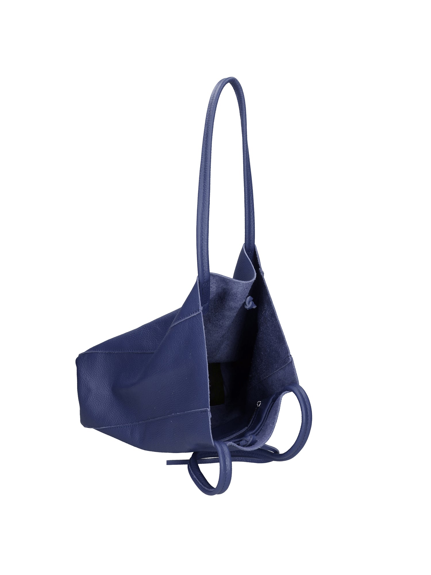 Valentina Borsa a mano da donna 100% pelle 06733-D24 BLU Gave Lux