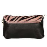 Safira Borsa a mano da donna Vera pelle 04760-ZEBRA ROSA Gave Lux