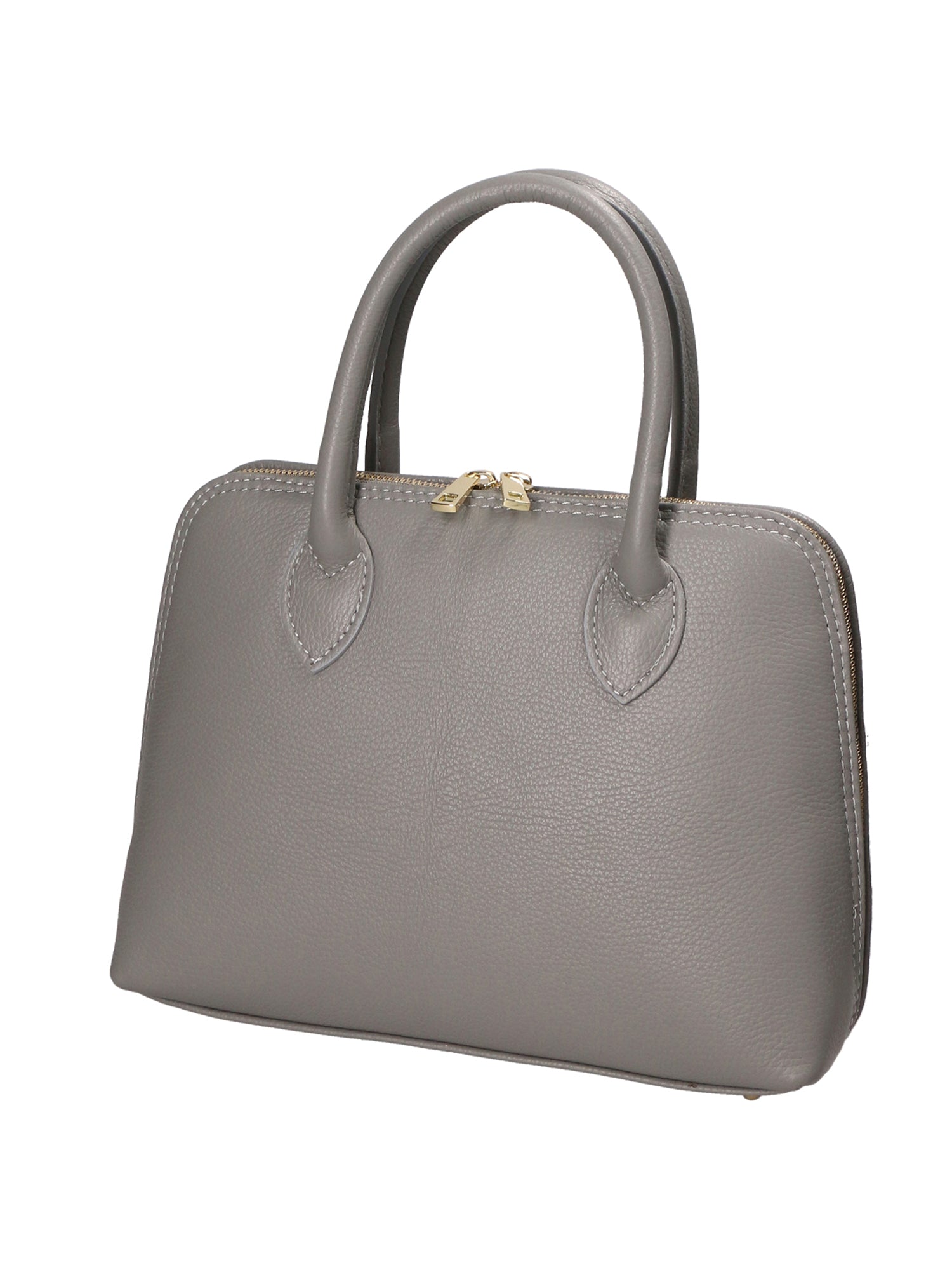 Kloe Borsa a mano da donna 100% pelle 3349-GRIGIO Gave Lux