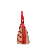 Borsa a mano da donna Ecopelle e poliestere DC1610-2-RED Diana&co