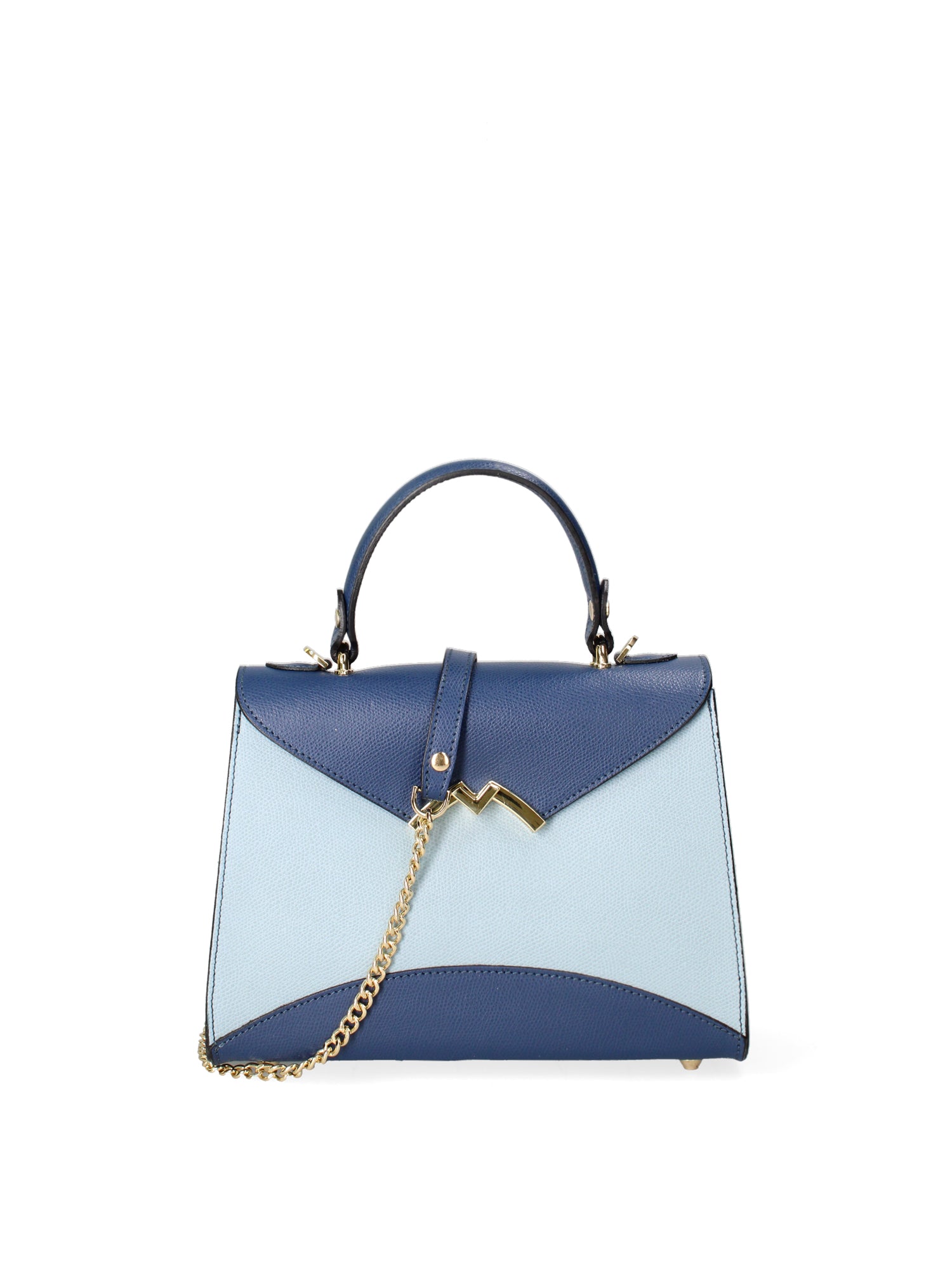 Auriga Chic Borsa a mano da donna Vera pelle 8924-CIELO+BLU Gave Lux