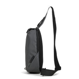 Unisex Textile Shoulder Bag Vegan Product 20x10x35 cm