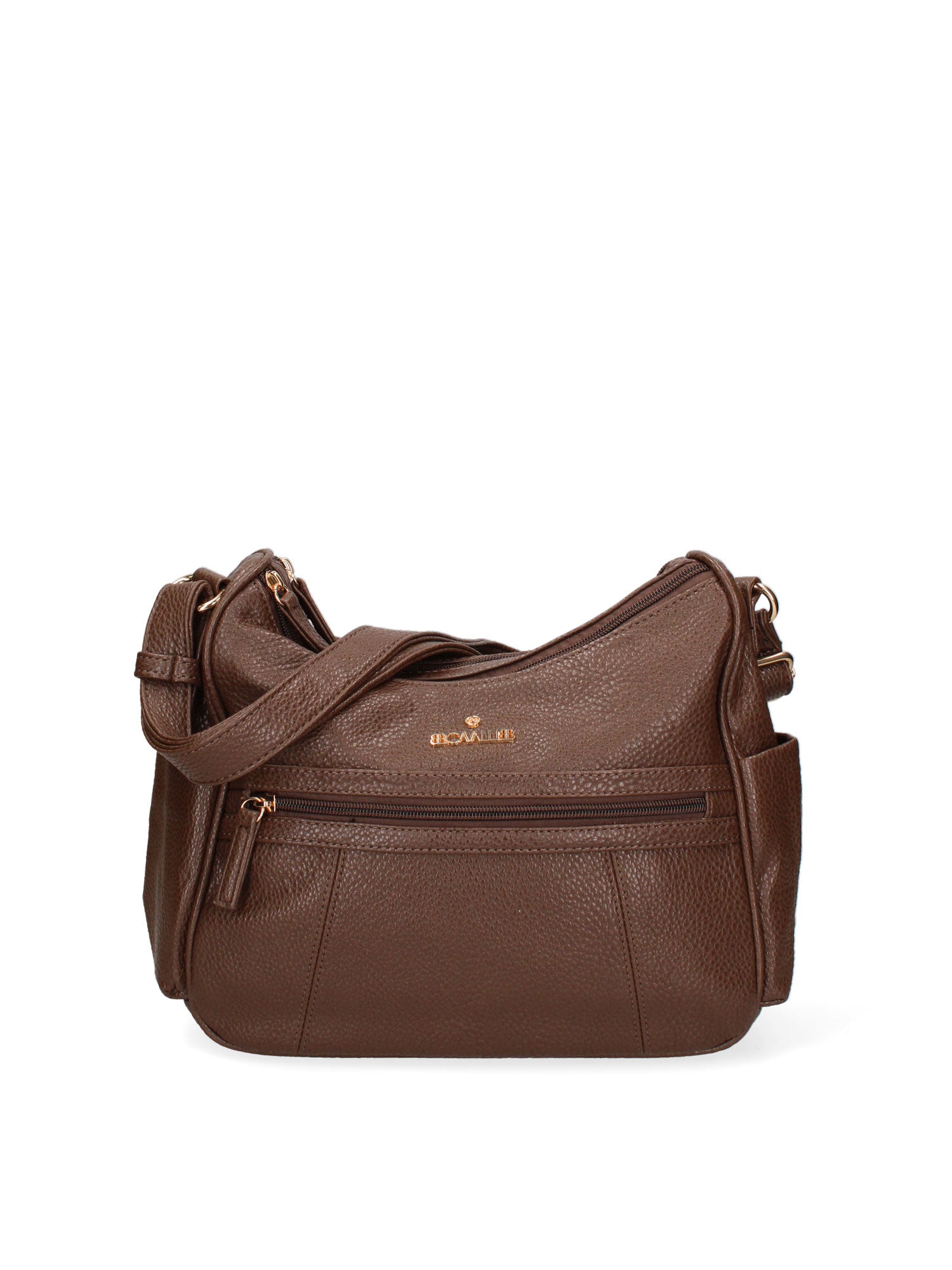 Borsa a tracolla da donna Ecopelle BC1383-COFFEE B Cavalli