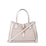 Jordana Borsa a mano da donna Vera pelle e suede 07150-L119 GRIGIO CHIARO Viola Castellani