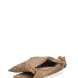 Borsa a spalla da donna Vera pelle 07171-S05 TAUPE CHIARO Viola Castellani