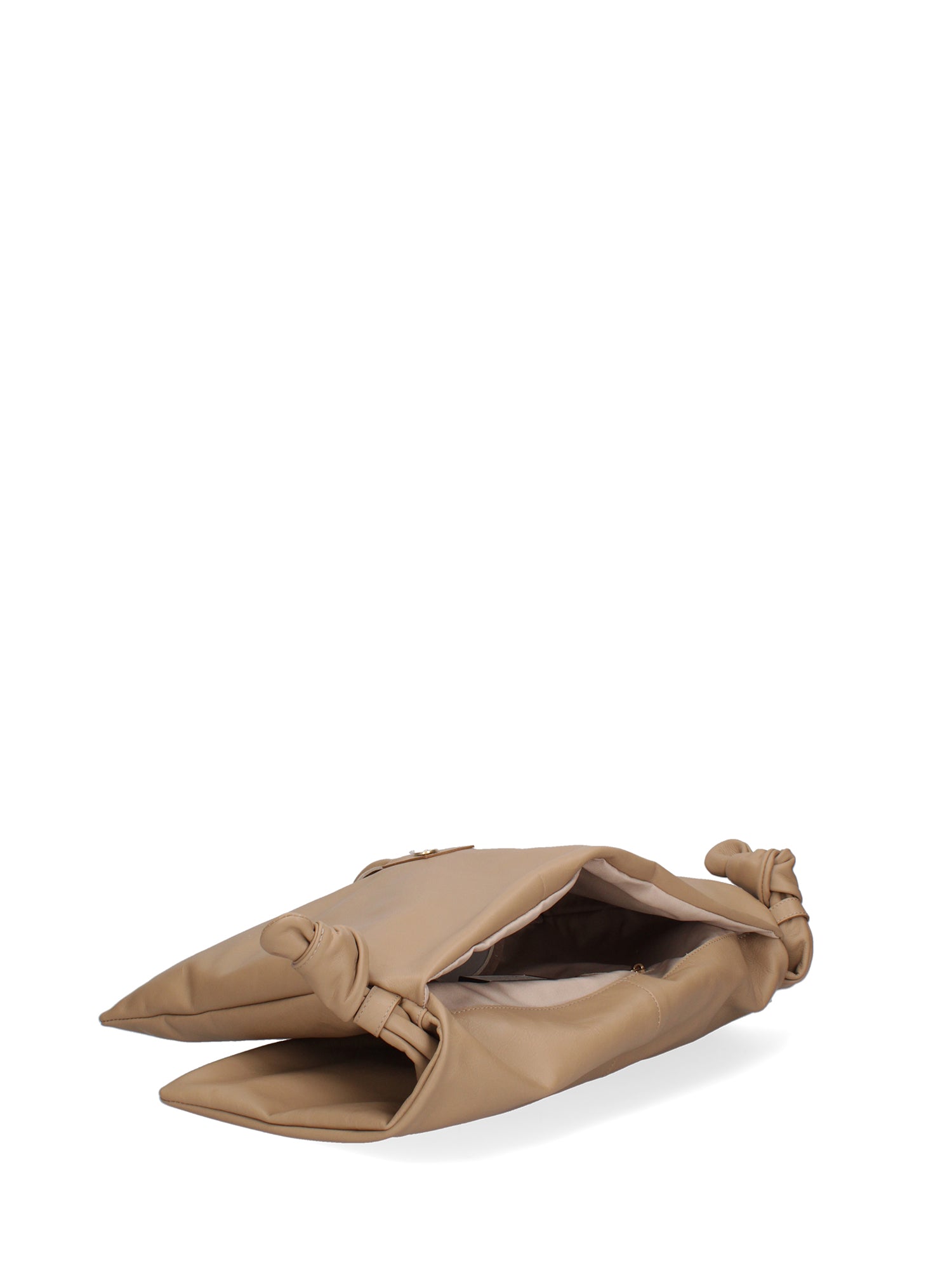 Borsa a spalla da donna Vera pelle 07171-S05 TAUPE CHIARO Viola Castellani