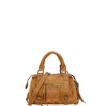 Erisia Borsa a spalla da donna Vera pelle 06091-031 CUOIO SCURO Gave Lux