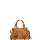 Erisia Borsa a spalla da donna Vera pelle 06091-031 CUOIO SCURO Gave Lux