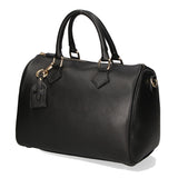 Aralia Borsa a bauletto da donna 100% pelle 5176-D28 NERO BLACK Gave Lux