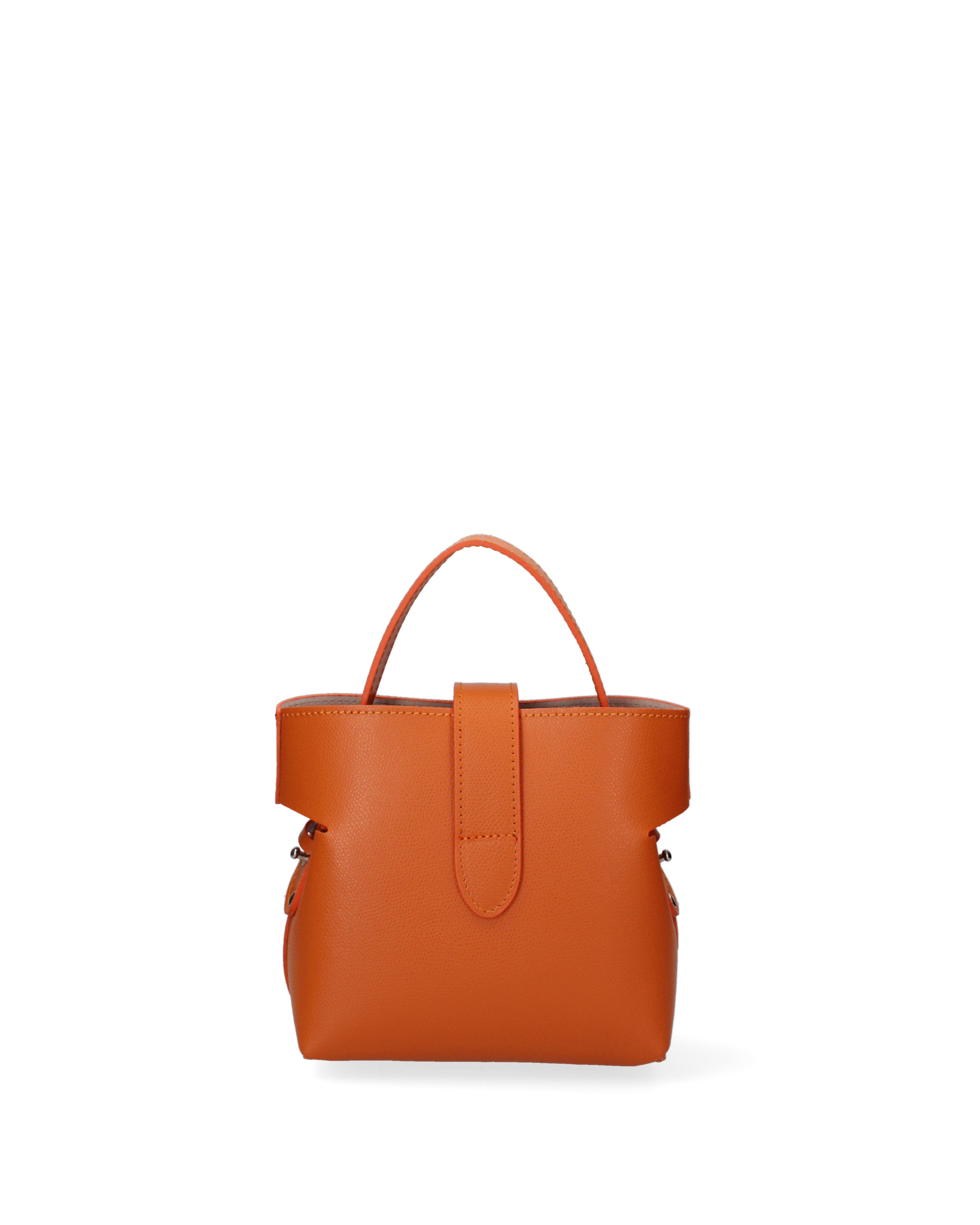 Modena Borsa a mano da donna Vera pelle 07380-PL29 ARANCIO Gave Lux